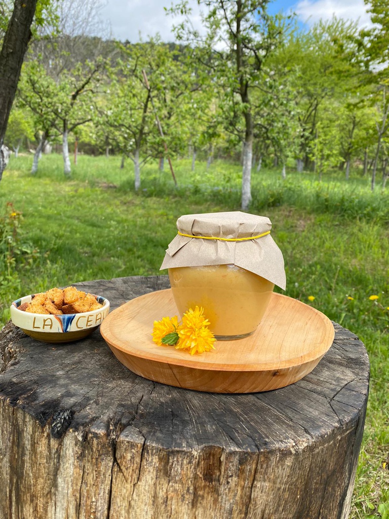 Supă cremă de legume la borcan