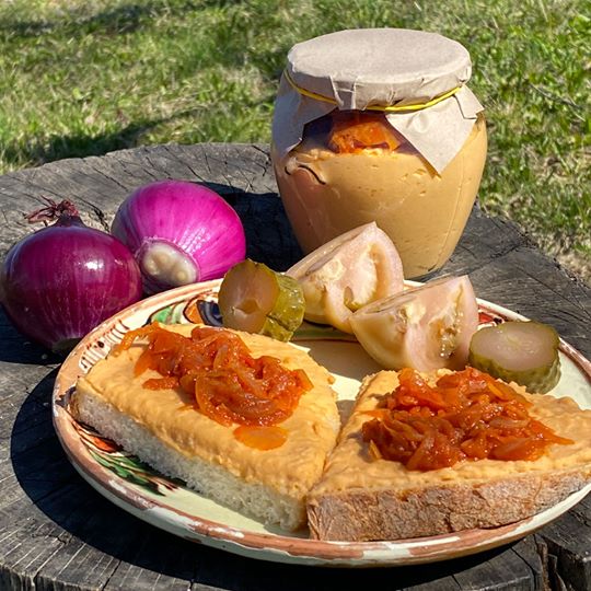 Fasole batută la borcan 450 g